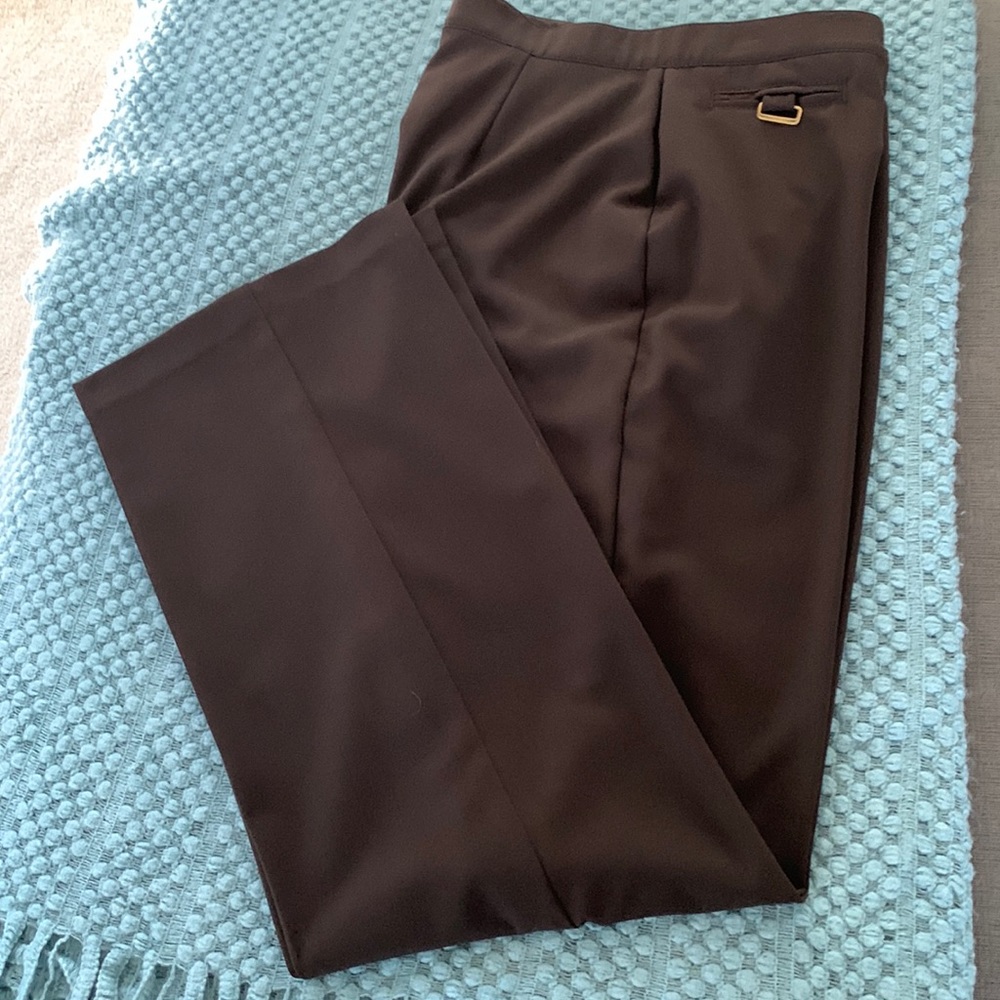 Divine Logic Brown dress pant with fake coin pocket